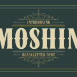 Moshin Font Poster 3