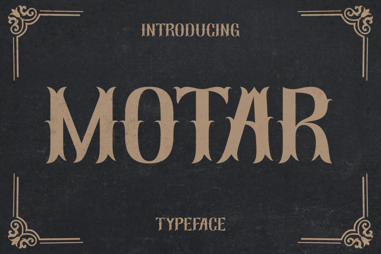 Motar Font