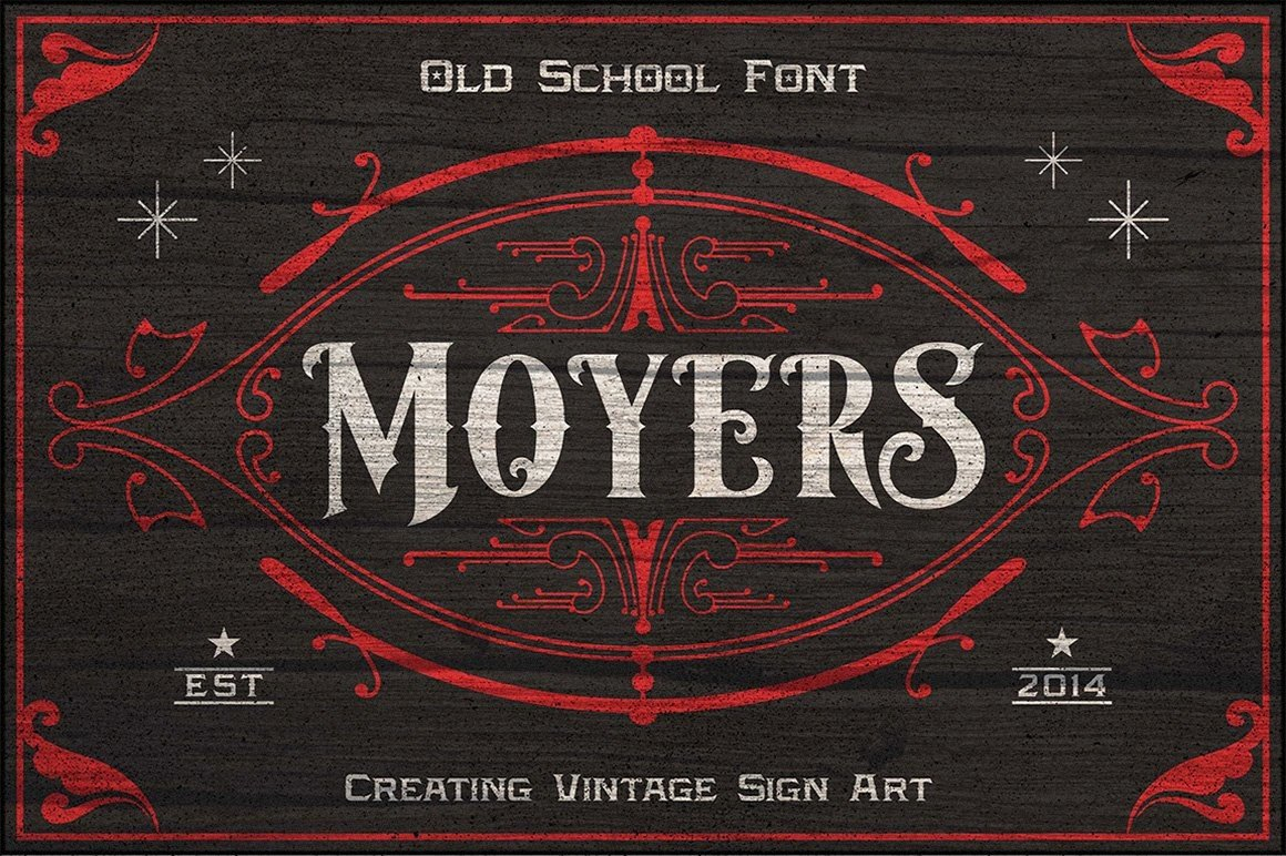Moyers Font Poster 1