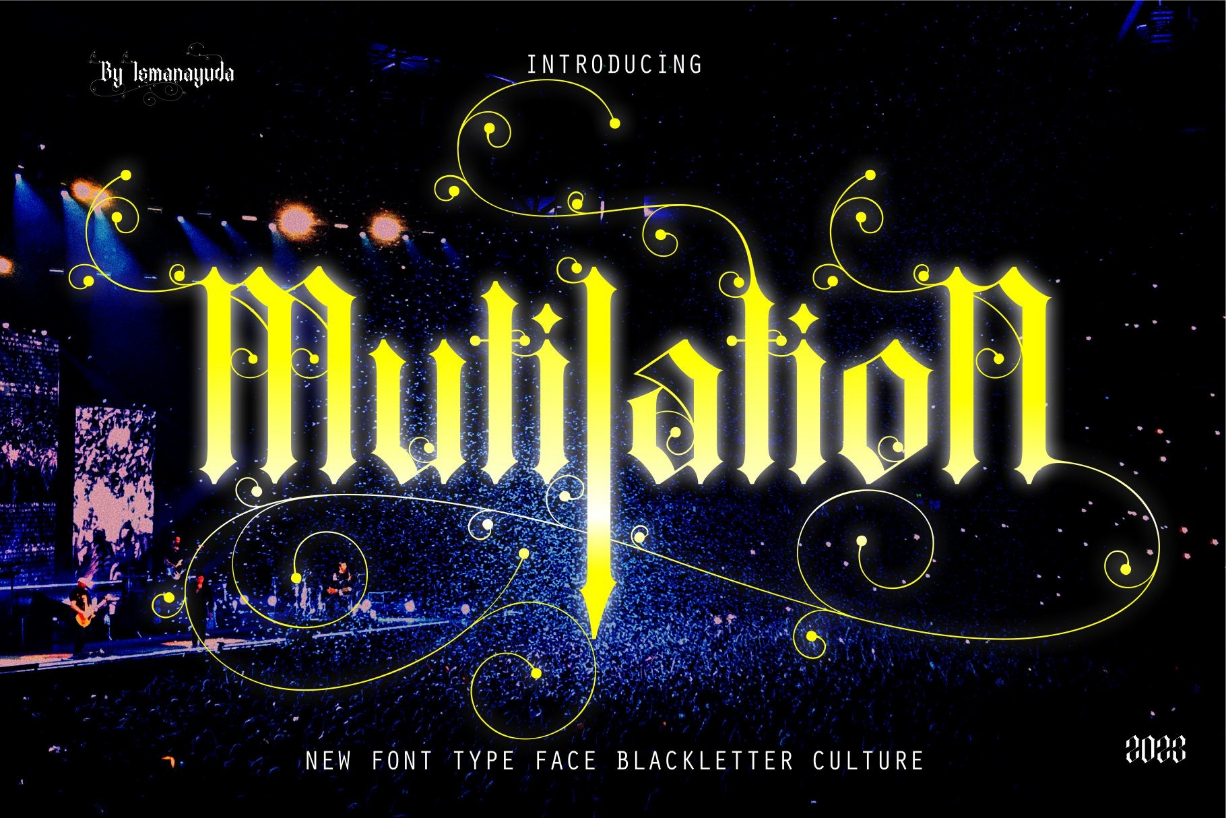 Mutilation Font