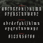 Negativo Font Poster 4