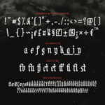 Negativo Font Poster 5