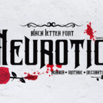 Neurotic Font Poster 1