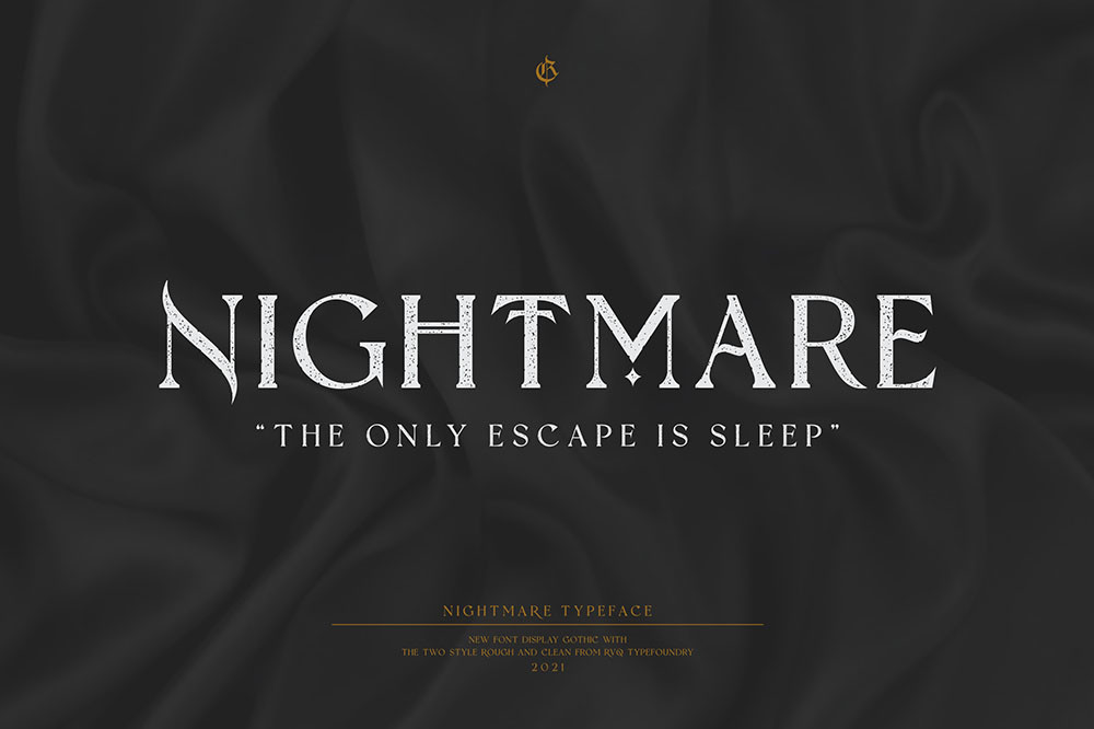 Nightmare Gothic Font