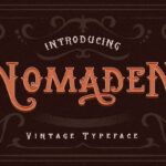 Nomaden Font Poster 1