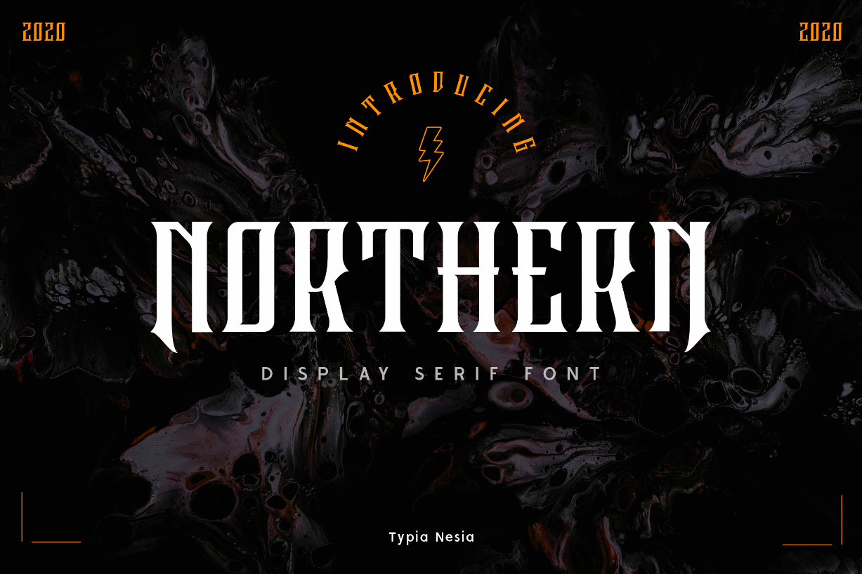 Northern Font Poster 1