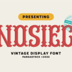 Nosieg Font Poster 3