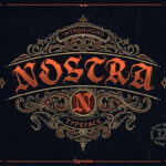 About Nostra Font Poster 3