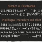 Old Biker Font Poster 7