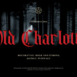 Old Charlotte Font Poster 3