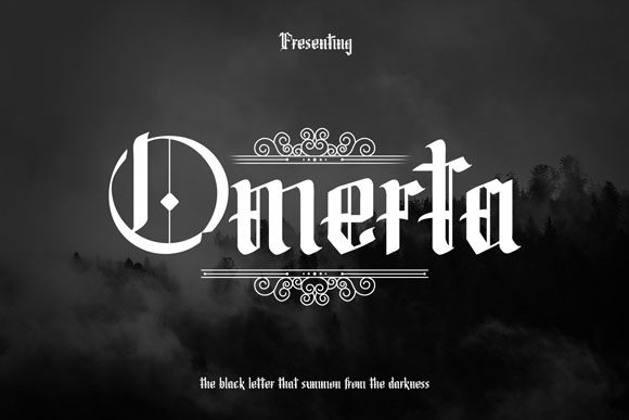 Omerta Font