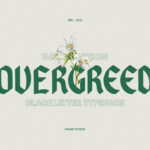 Overgreed Font Poster 3