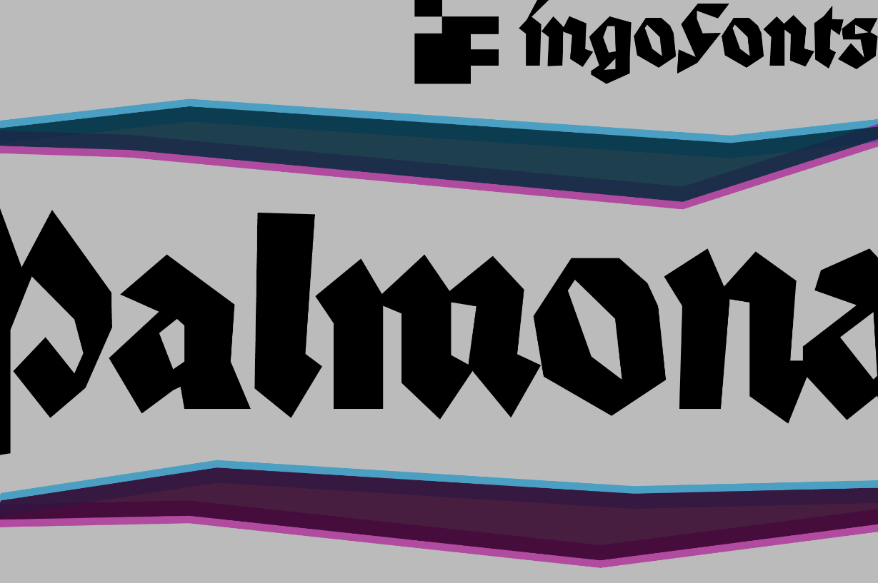 Palmona Plus Font Poster 1