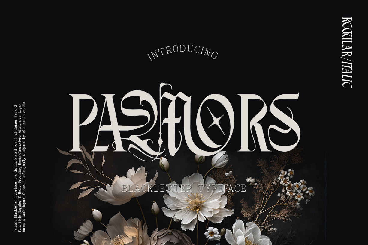 Pamors Font Poster 1