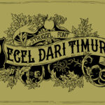 Pecel Dari Timur Font Poster 3