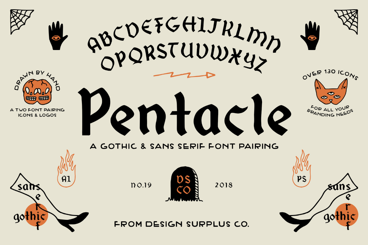 Pentacle Font