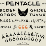 Pentacle Font Poster 6