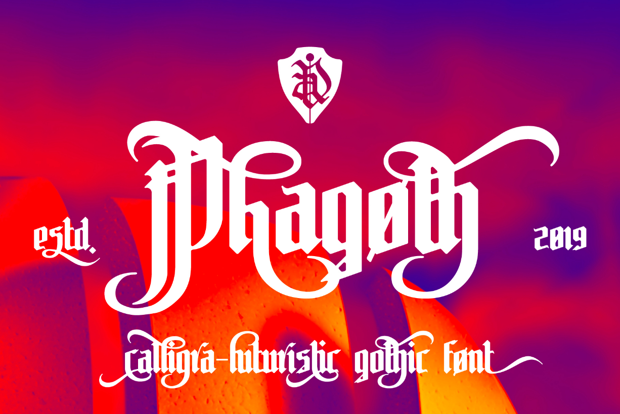 Phagoth Font Poster 1