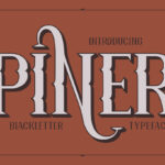 Piner Font Poster 3