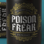 Poison Freak Font Poster 3