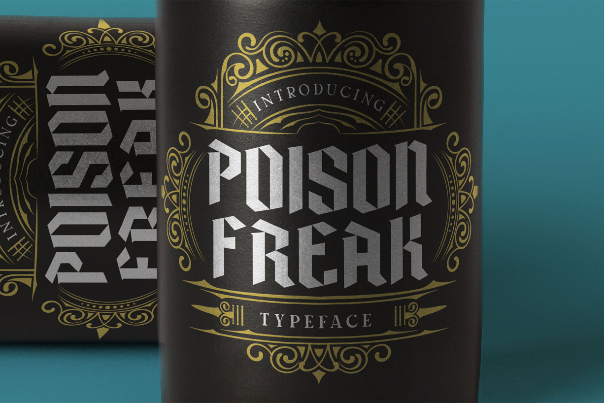 Poison Freak Font Poster 1