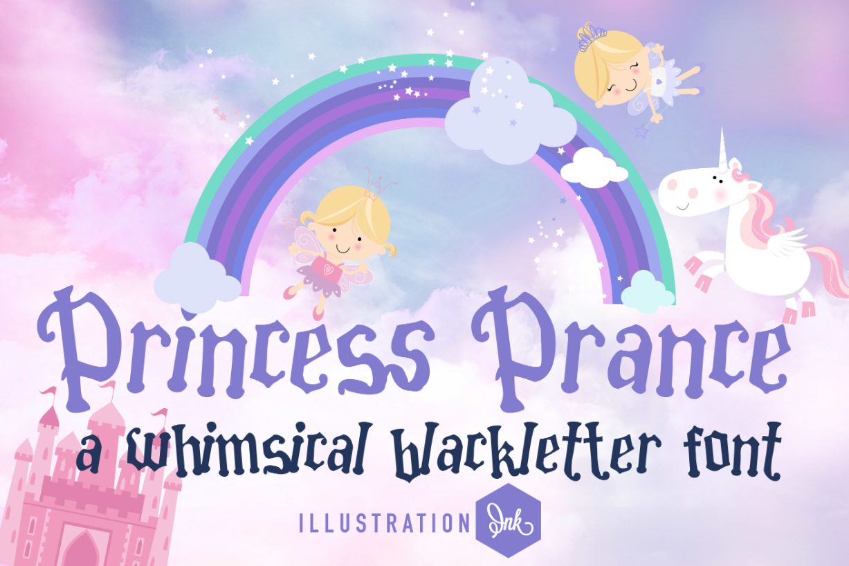 Princess Prance Font Poster 1