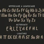 Qixohe Font Poster 10