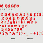 Qore Dunos Font Poster 8