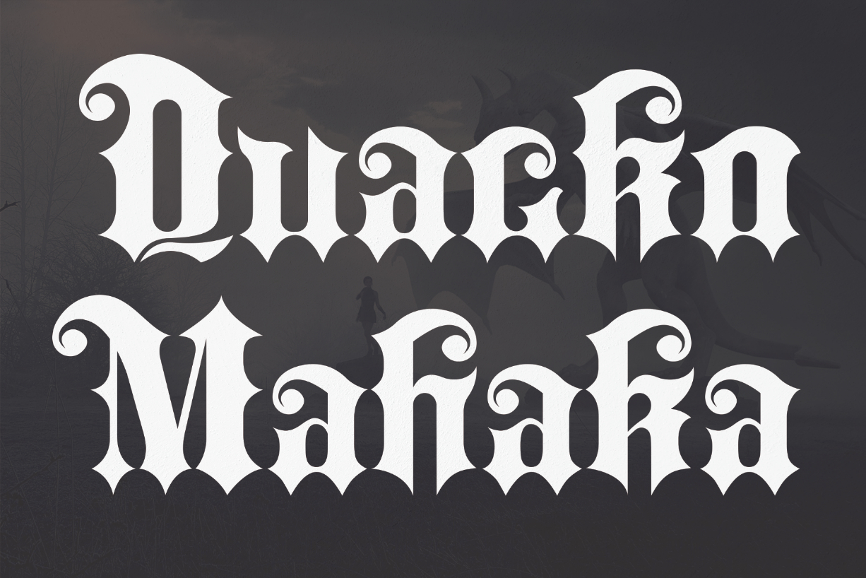 Quacko Mahaka Font Poster 1