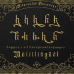 Qualzharo Font Poster 8