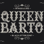 Queen Barto Font Poster 3