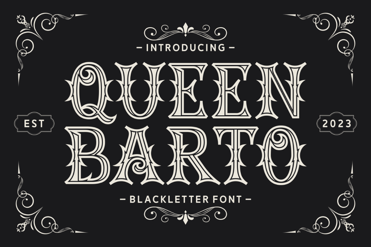 Queen Barto Font