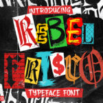 Rebel Frisco Graffiti Urban Y2k Font Poster 3