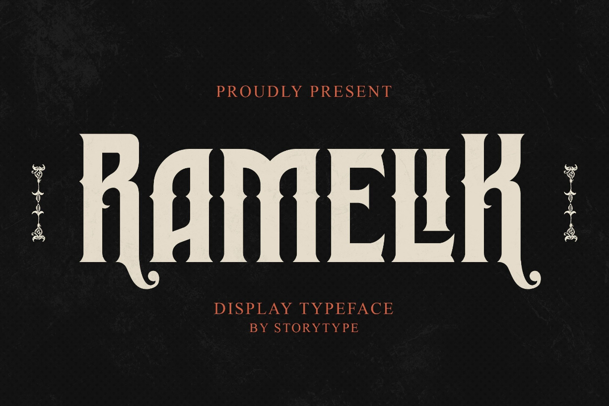 Ramelik Font Poster 1