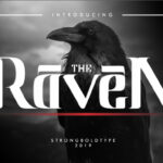 Raven Font Poster 1