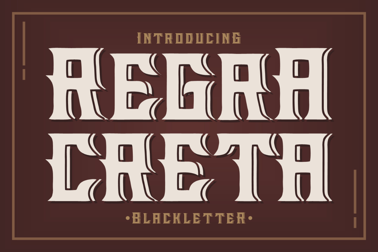 Regra Creta Font