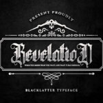 Revelation Font Poster 3