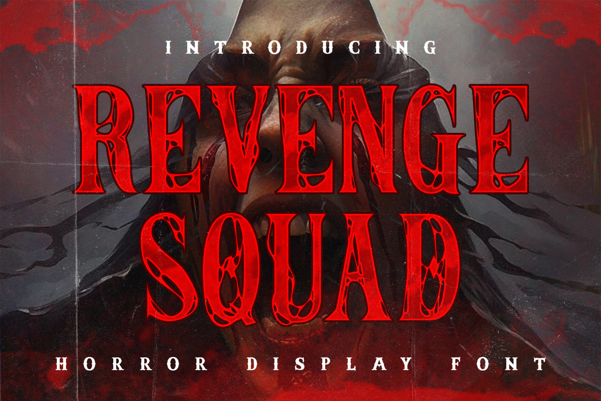 Revenge Squad Font Poster 1