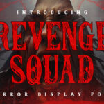 Revenge Squad Font Poster 10
