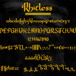 Rhitless Font Poster 7