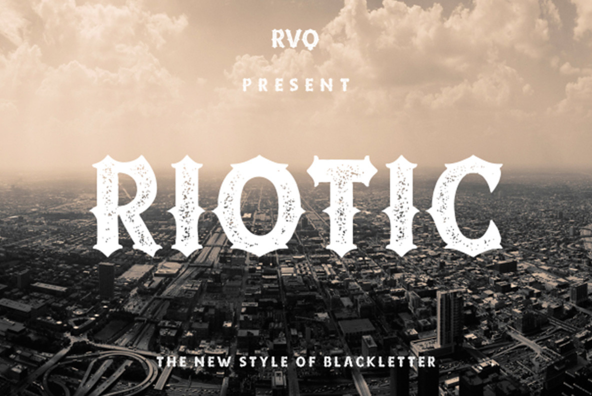 Riotic Font