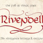 Rivendell Font Poster 3