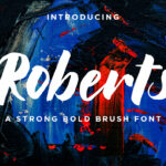 Roberts Font Poster 3