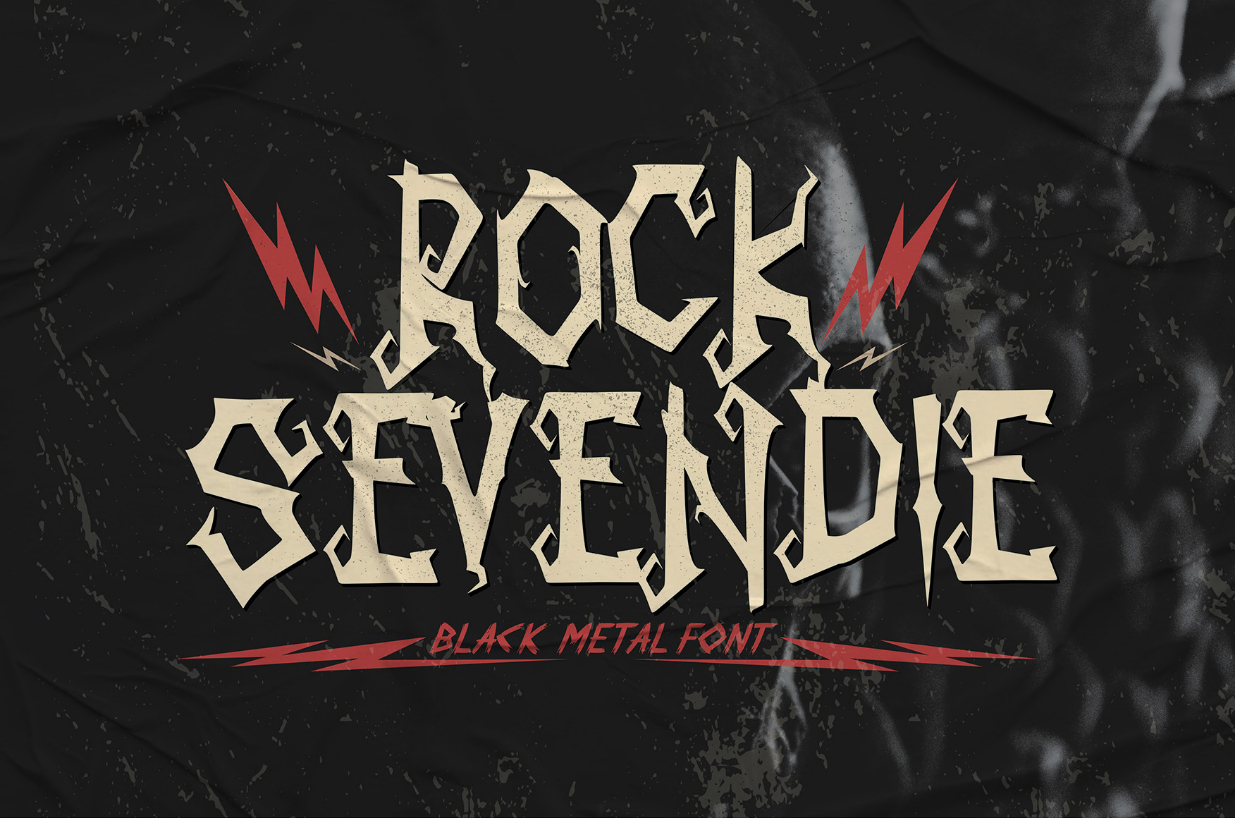 Rock Sevendie Font