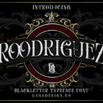 Roodriguez Font Poster 3