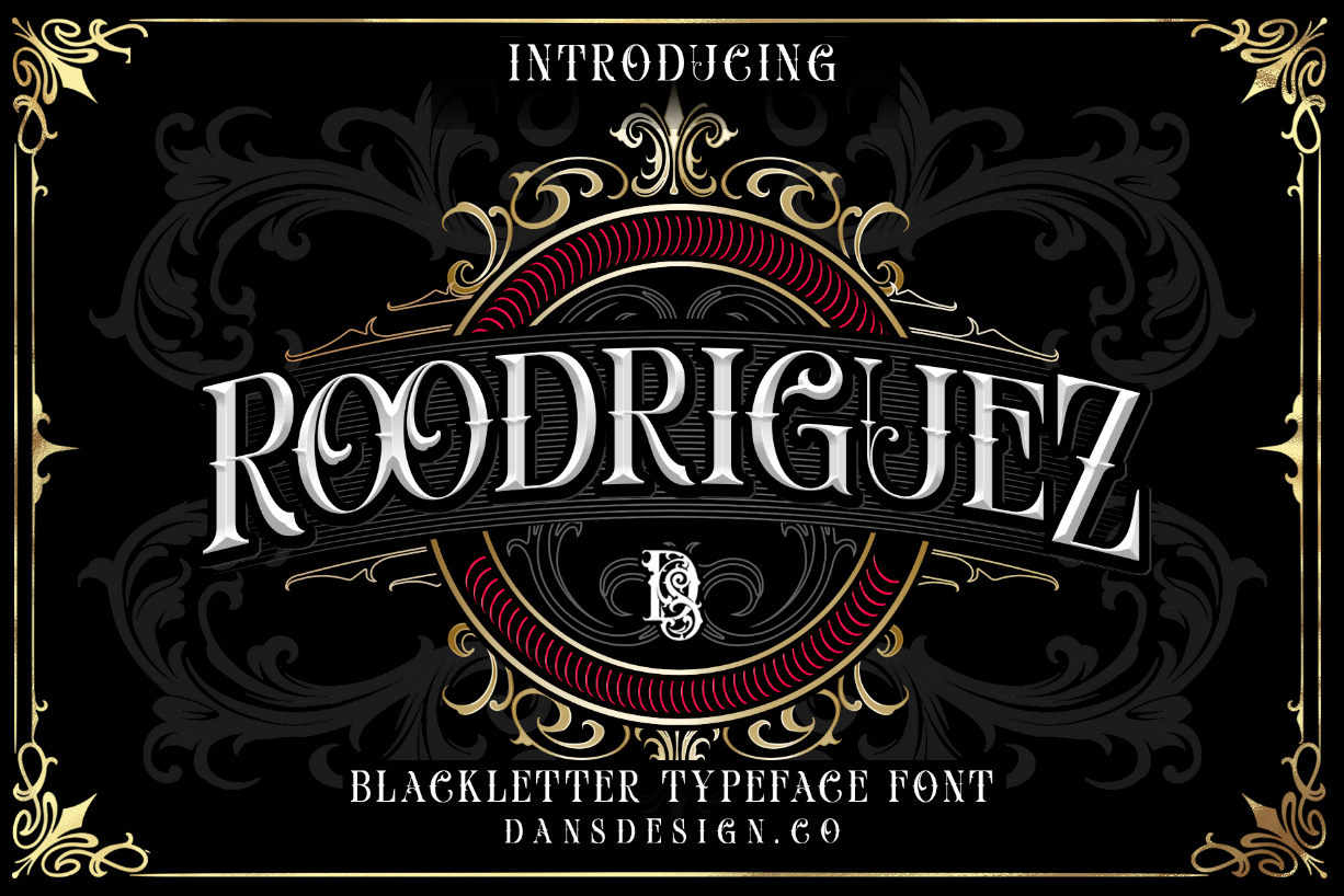 Roodriguez Font Poster 1