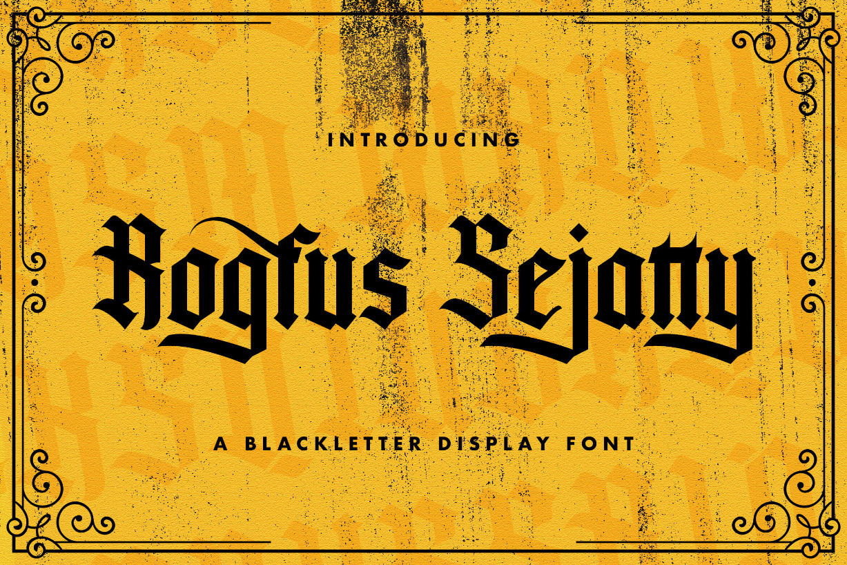 Rogfus Sejatty Font