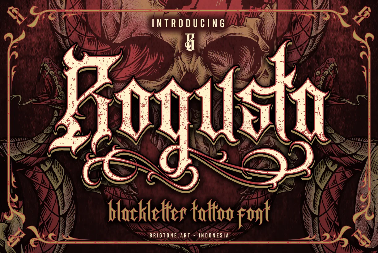 Rogusta Font Rogusta Font Poster 1