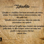 Rolashto Font Poster 4