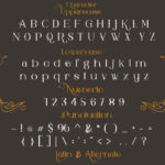 Rolls Sling Font Poster 10